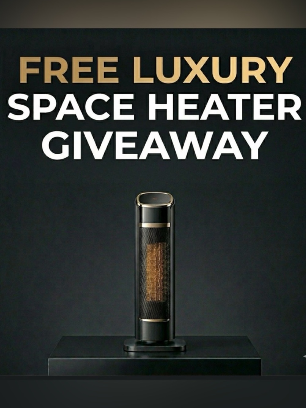 FREE SPACE HEATER GIVEAWAY